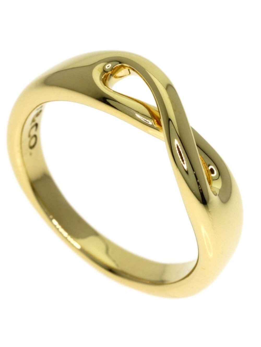 Tiffany & Co Infinity Ring 18k Yellow Gold